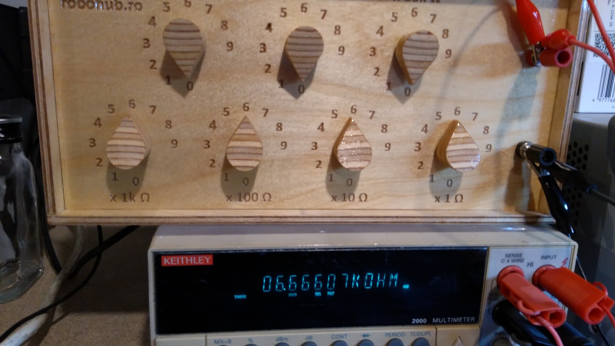 Decade Resistor Box